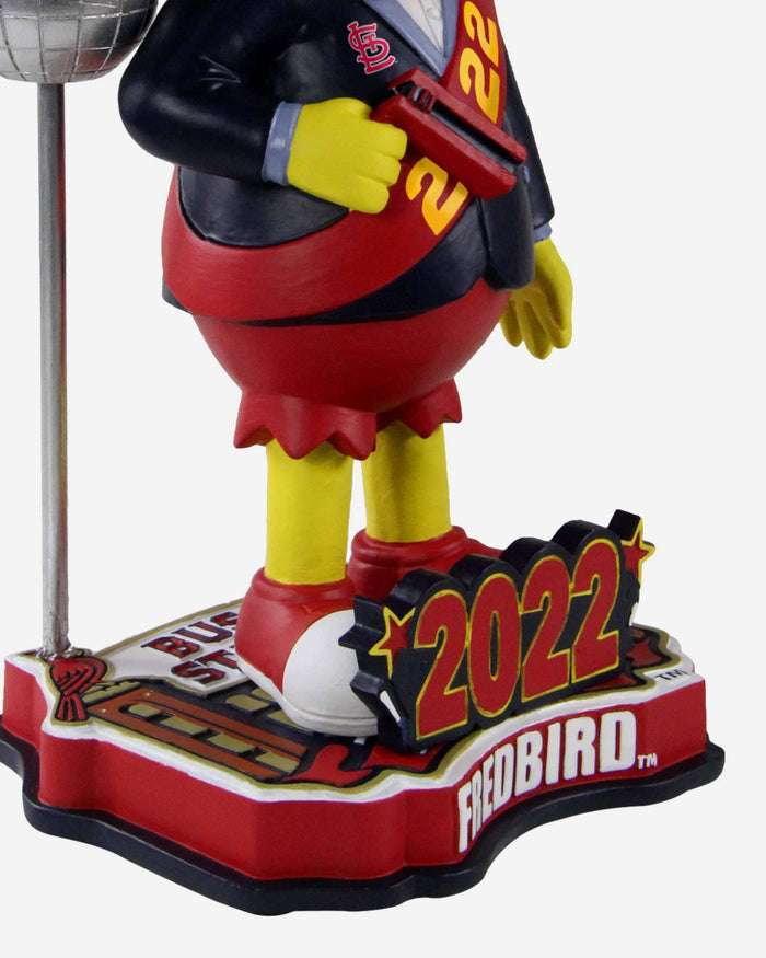 Fredbird St. Louis Cardinals New Year’s Mascot Bobblehead FOCO - FOCO.com