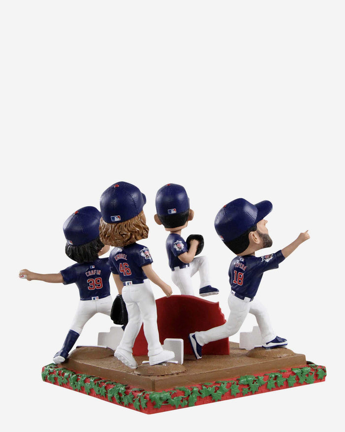 Chicago Cubs Combined No Hitter 4 Pack Mini Bobblehead Set FOCO - FOCO.com