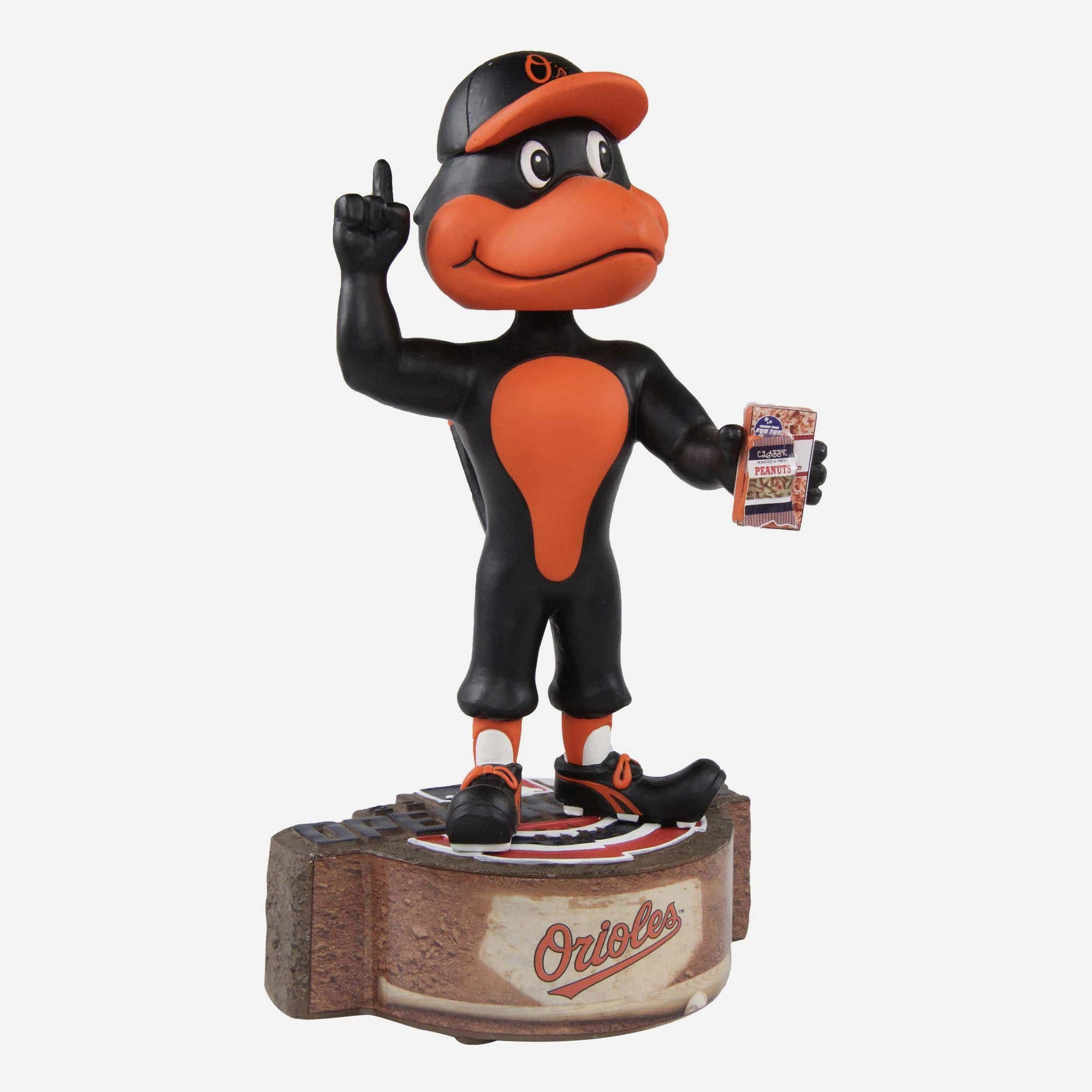 ORIOLES MASCOT THE BIRD, TEAM ISSUED 4 1/4 x 6 PHOTO, BALTIMORE !