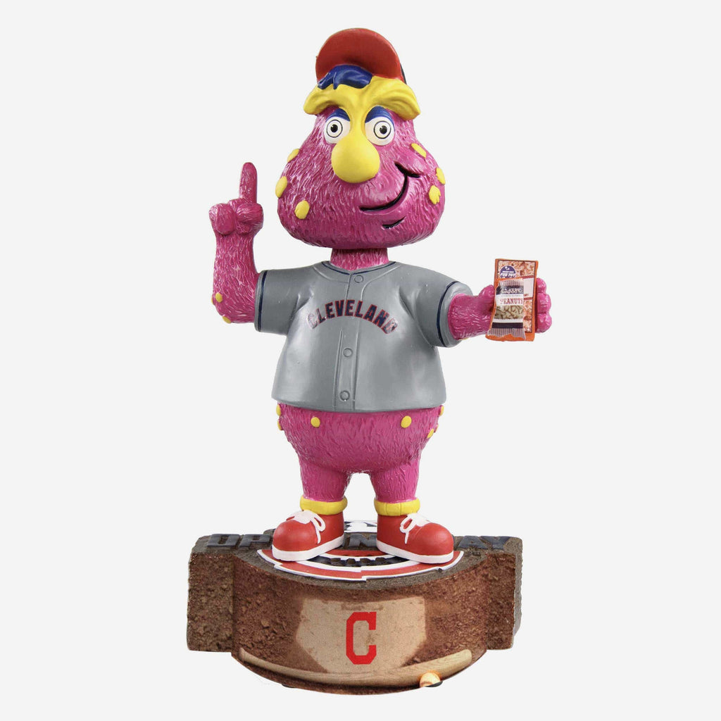 Slider Cleveland Guardians Opening Day Mascot Bobblehead FOCO - FOCO.com