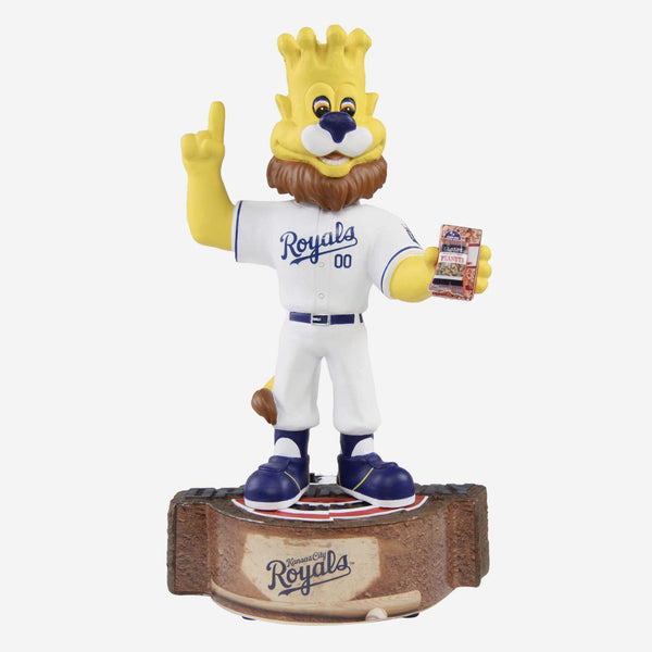 Sluggerrr Kansas City Royals 18 in Mascot Bobblehead FOCO