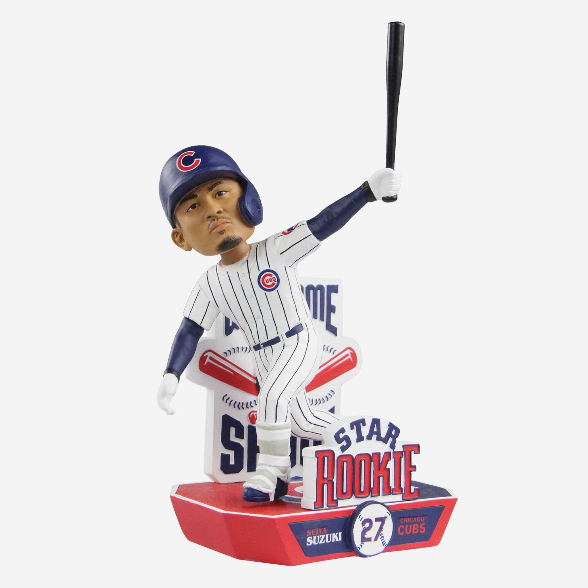 Seiya Suzuki Chicago Cubs 2023 MLB London Series Bobblehead Officially Licensed by MLB