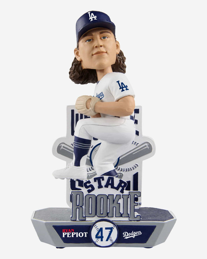 Ryan Pepiot Los Angeles Dodgers Star Rookie Prospect Bobblehead FOCO - FOCO.com