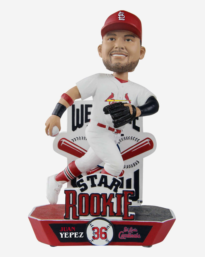 Juan Yepez St Louis Cardinals Star Rookie Prospect Bobblehead FOCO - FOCO.com