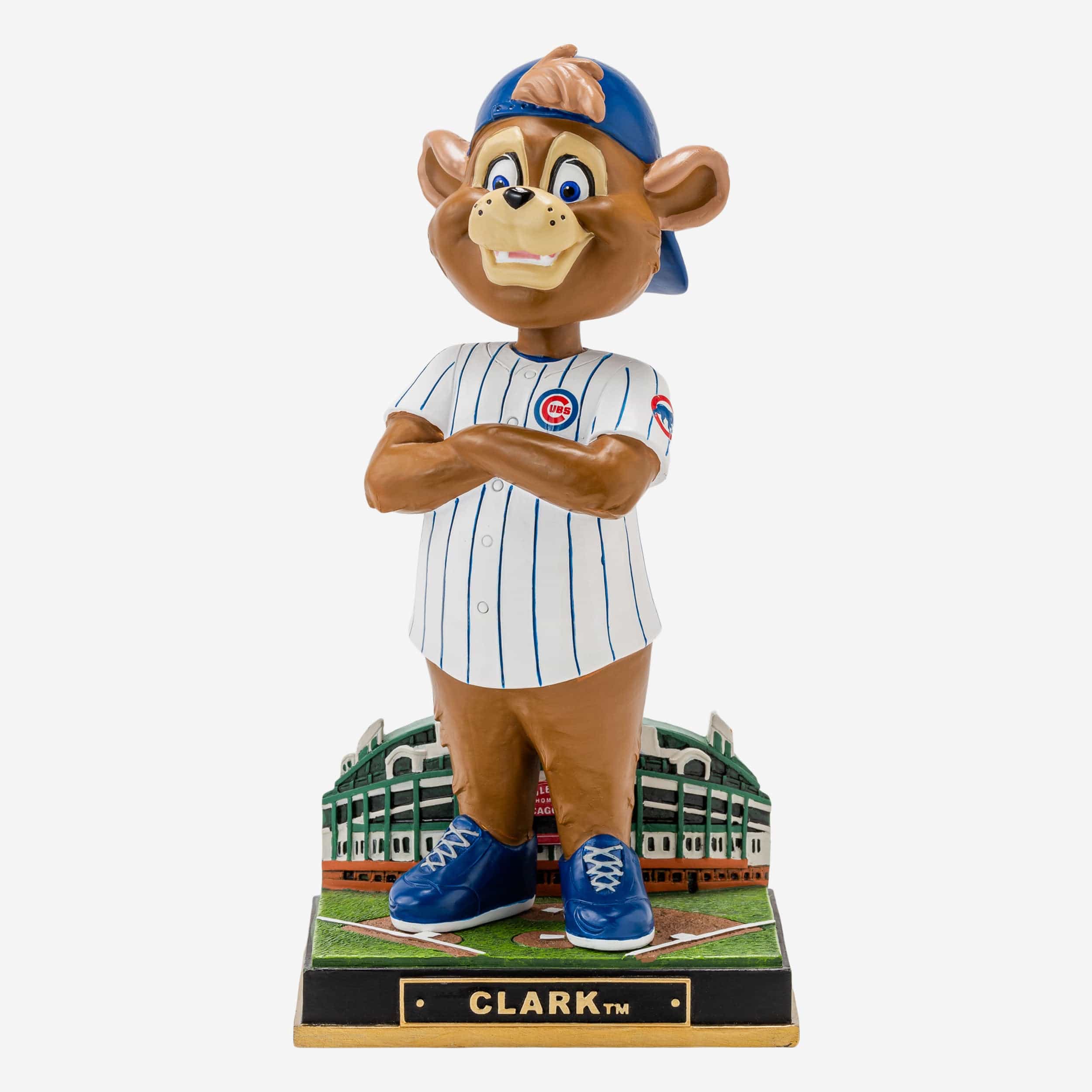 Clark Chicago Cubs Saint Patricks Day Mascot Bobblehead Officially Licensed by MLB