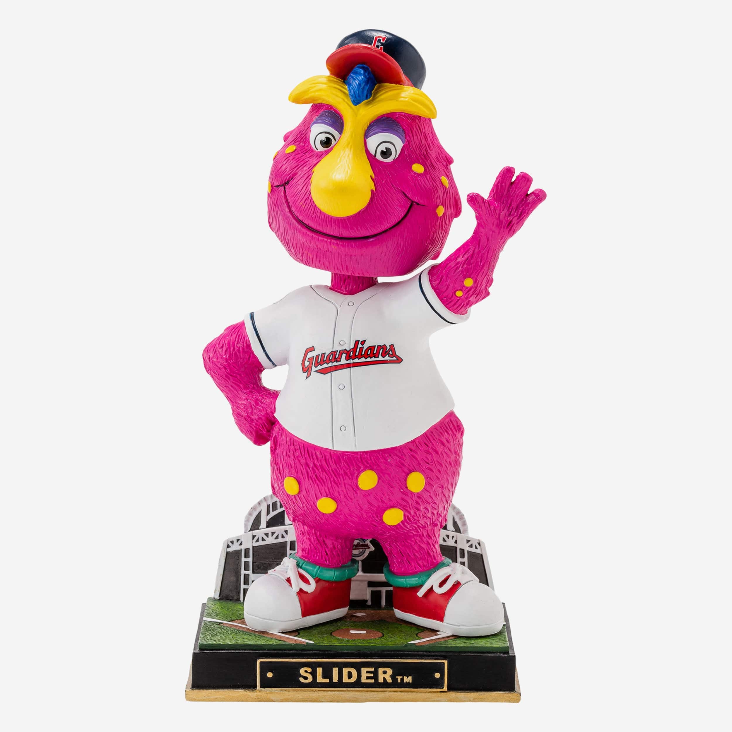 Cleveland Guardians' Slider featured in Opening Day bobblehead series 