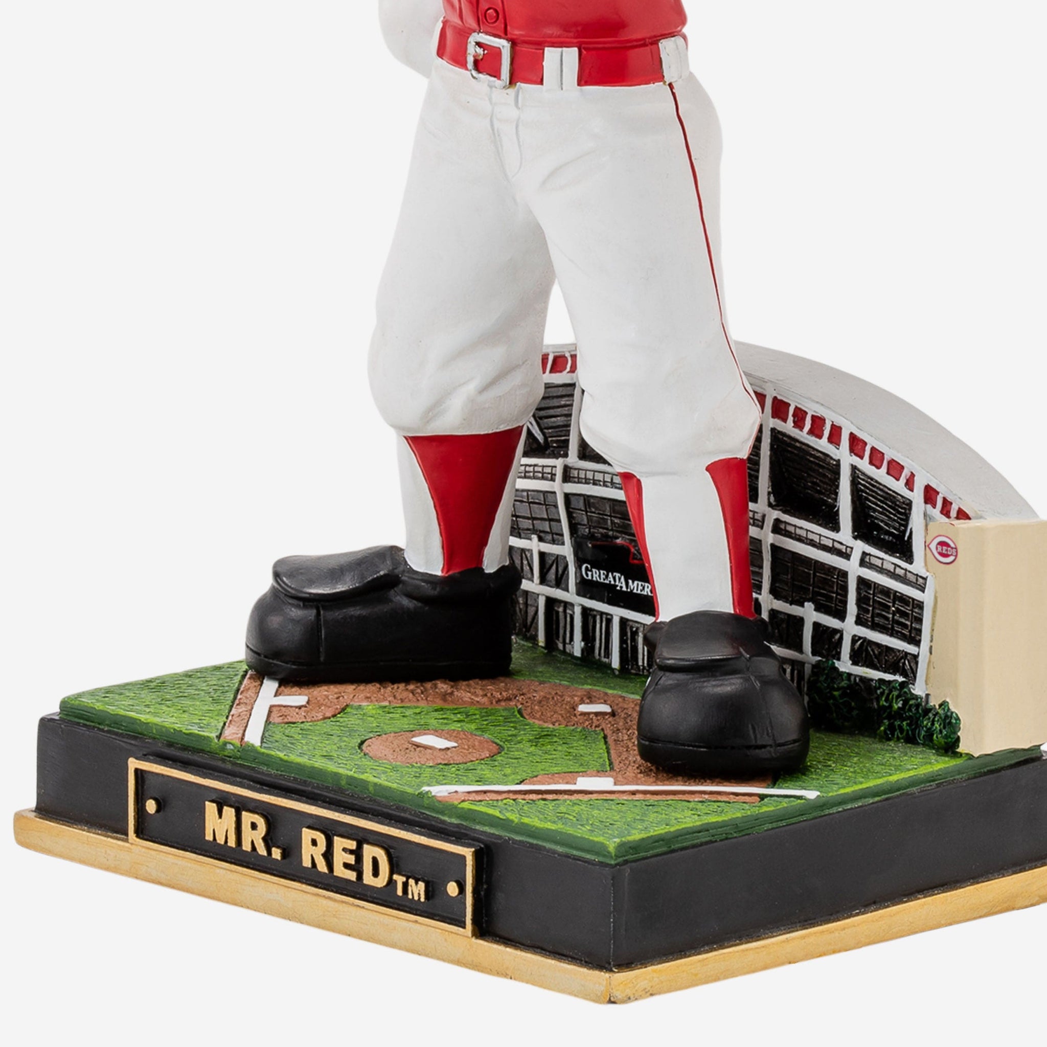 Mr Red Cincinnati Reds Memorial Day Mascot Bobblehead FOCO