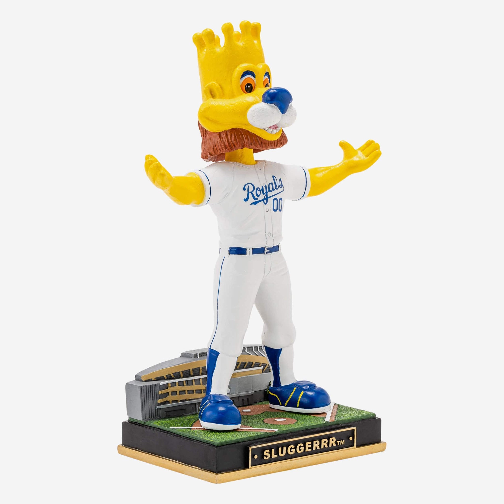 Sluggerrr Kansas City Royals Memorial Day Mascot Bobblehead FOCO