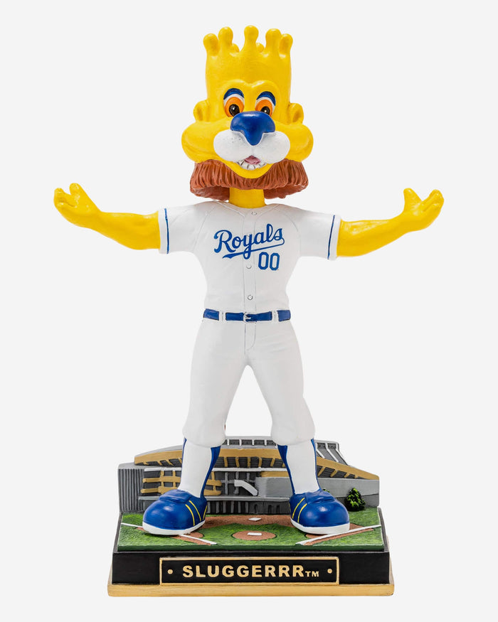 Sluggerrr Kansas City Royals Memorial Day Mascot Bobblehead FOCO