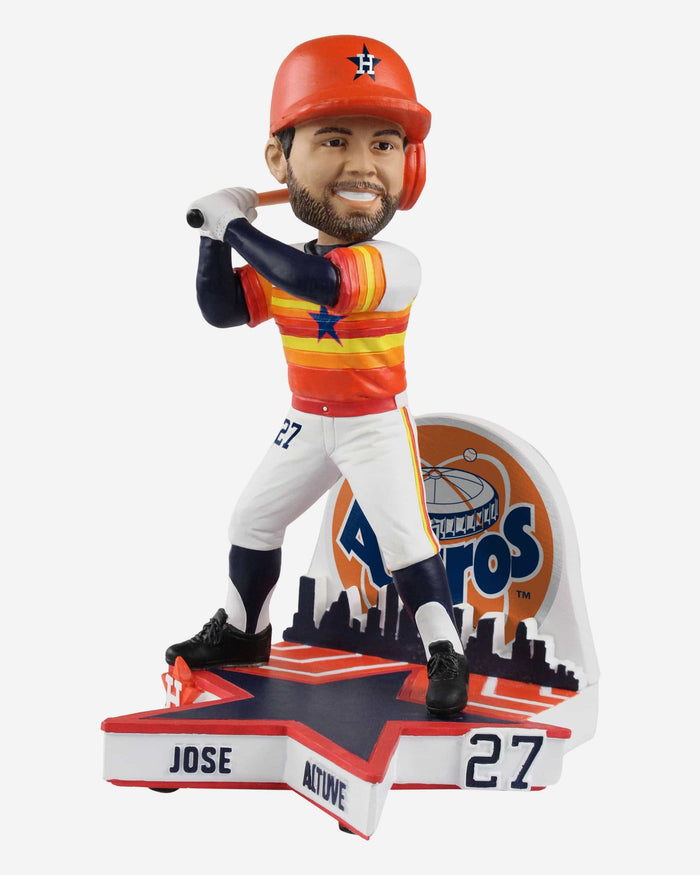Jose Altuve Houston Astros Forever Collectibles 2023 MLB Hero Bobblehead