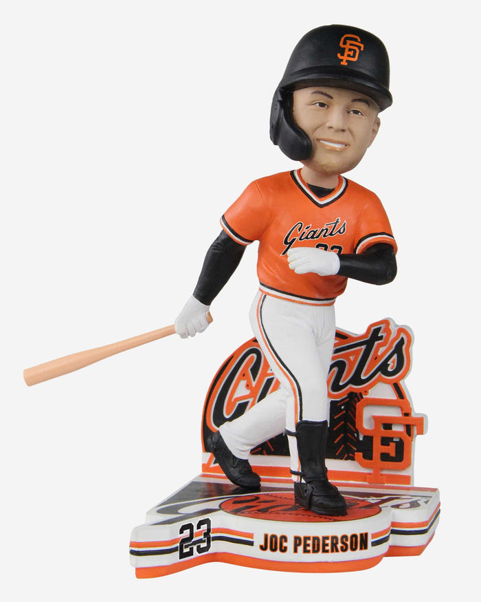 Joc Pederson San Francisco Giants Retro Jersey Bobblehead FOCO - FOCO.com