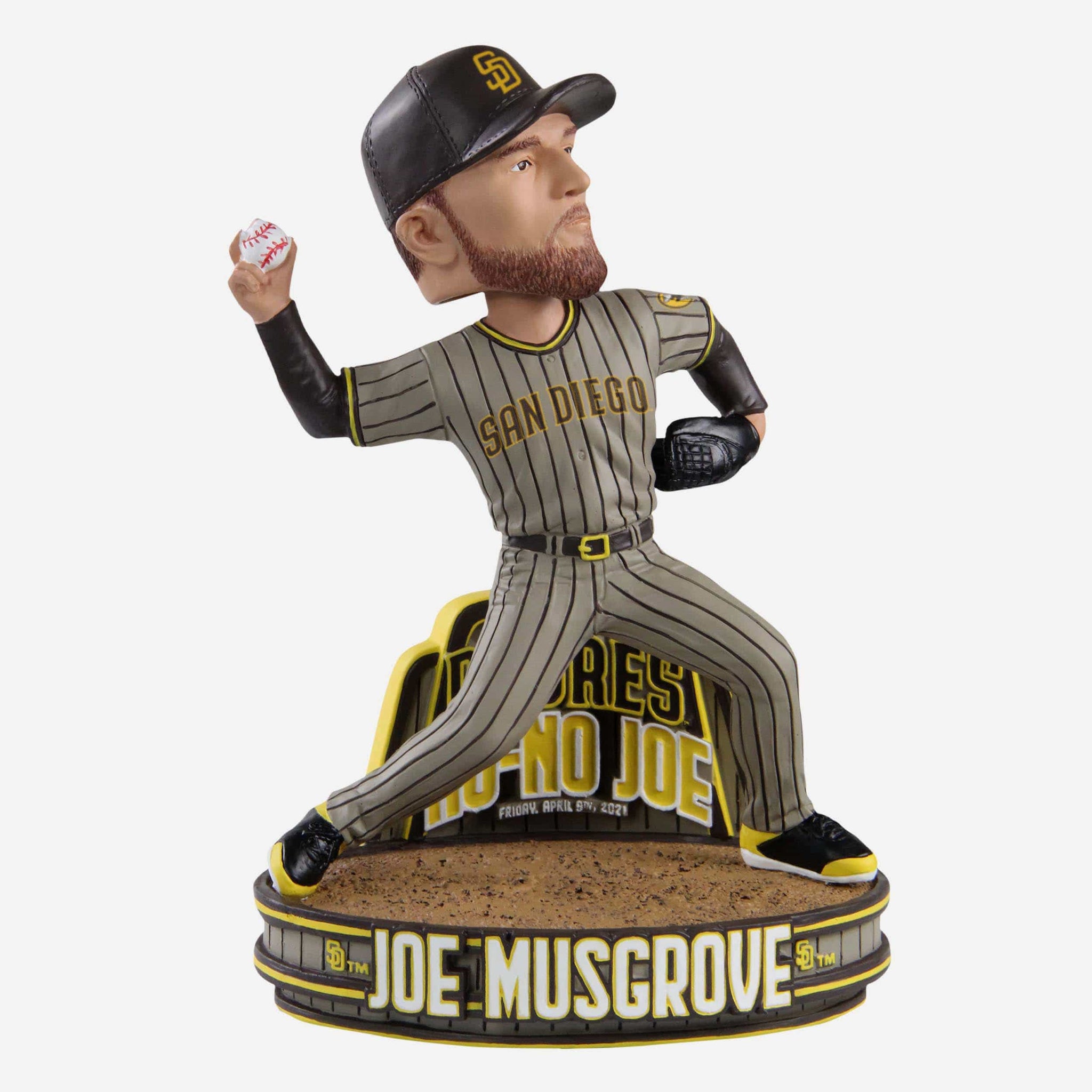 Joe Musgrove San Diego Padres No-No Joe Bobblehead FOCO