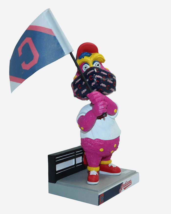 Cleveland Guardians Slider Mascot signed MLB Baseball 8x10 photo B