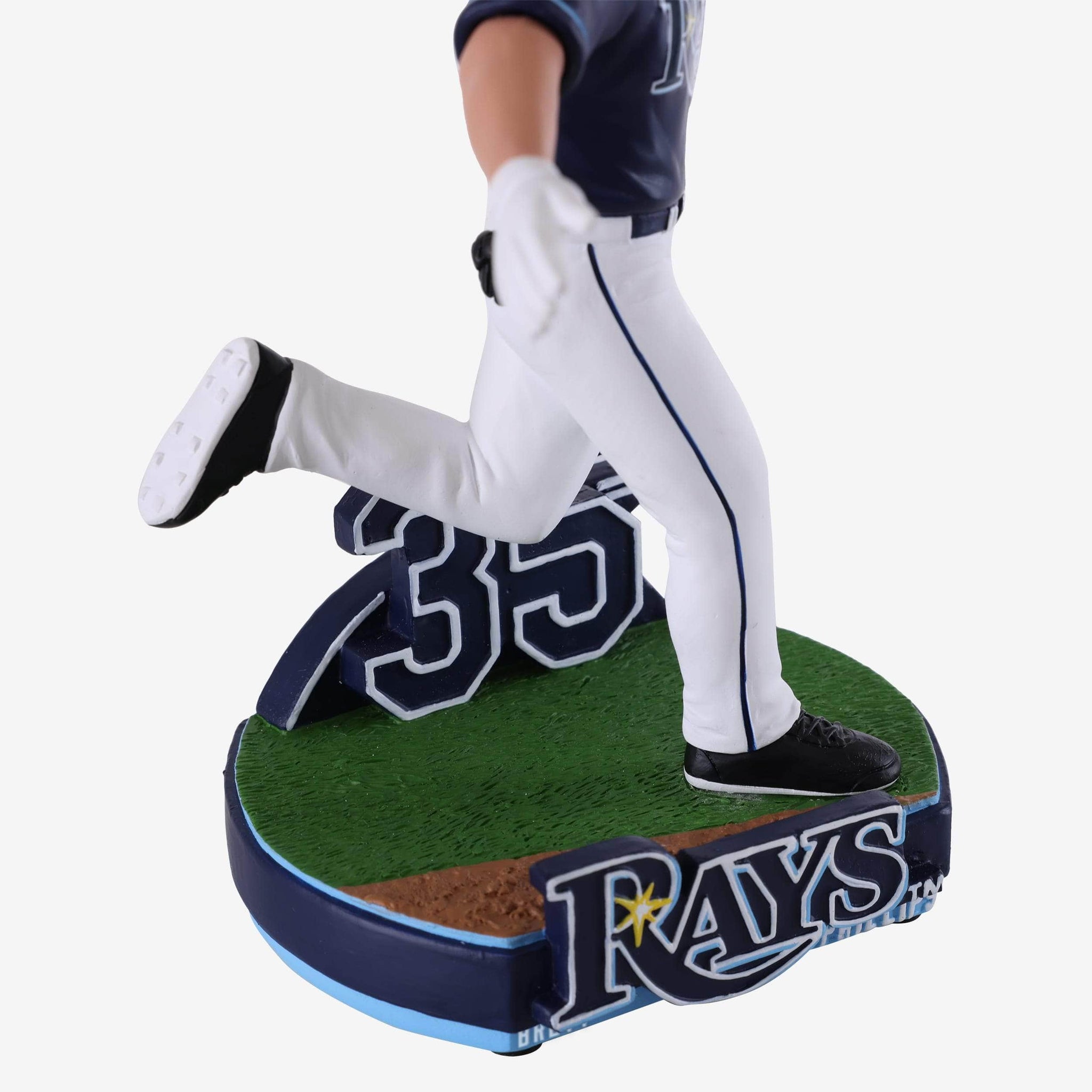 Top-selling Item] Brett Phillips 35 Tampa Bay Rays White Home 3D