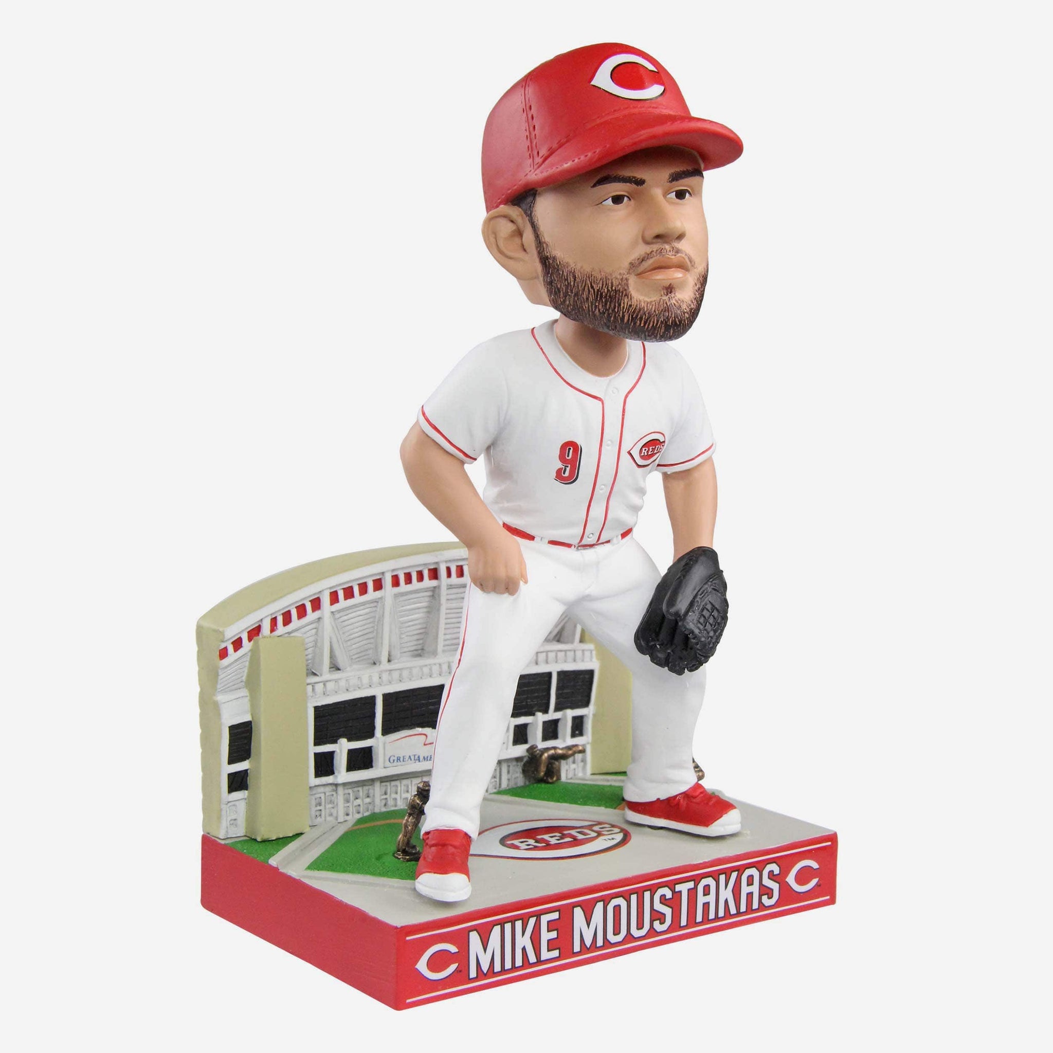 Mike Moustakas 2020 Cincinnati Reds bobblehead NEW IN BOX single game  giveaway