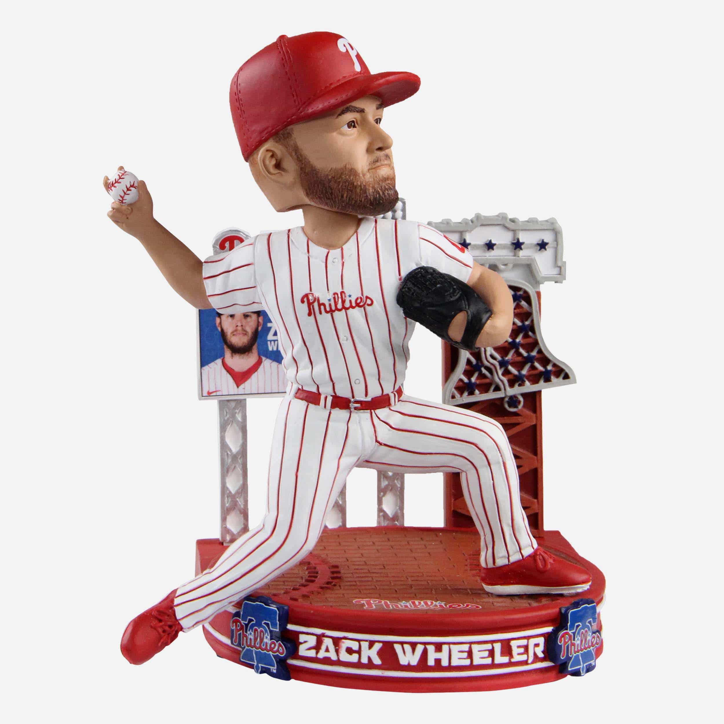 Zack Wheeler Philadelphia Phillies Powder Blue Uniform Field Stripe Bighead  Bobblehead in 2023