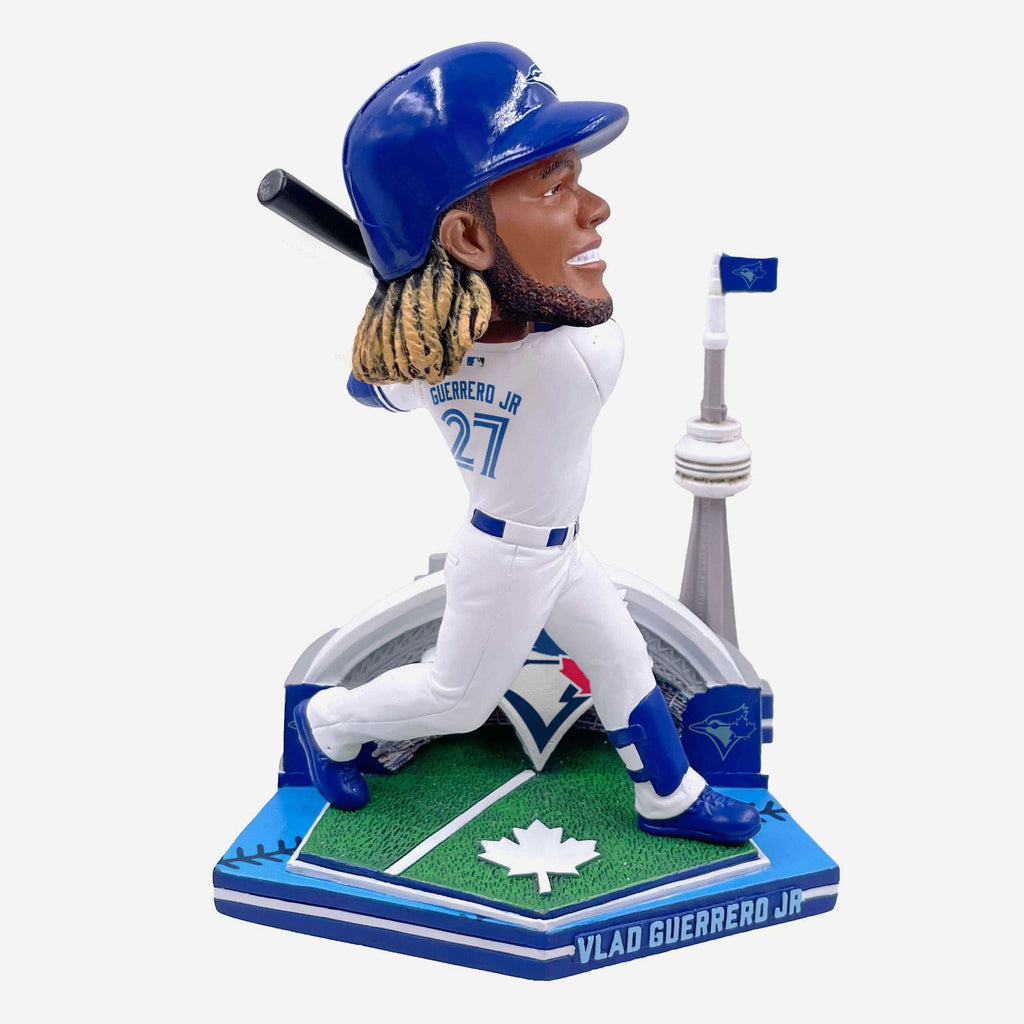 Vladimir Guerrero Jr Toronto Blue Jays Stadium Facade Bobblehead FOCO - FOCO.com