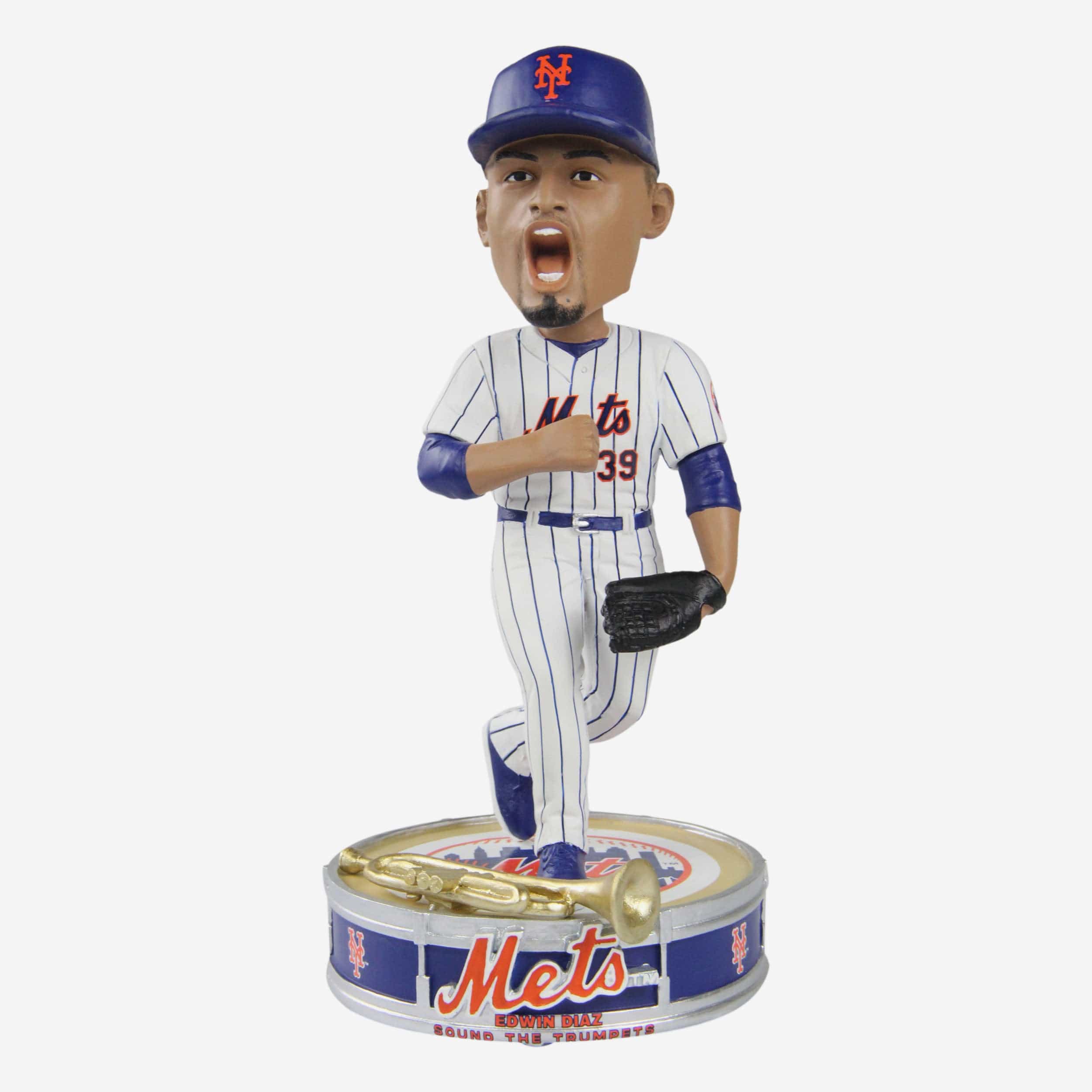 Edwin Diaz New York Mets Trumpet Bobblehead FOCO