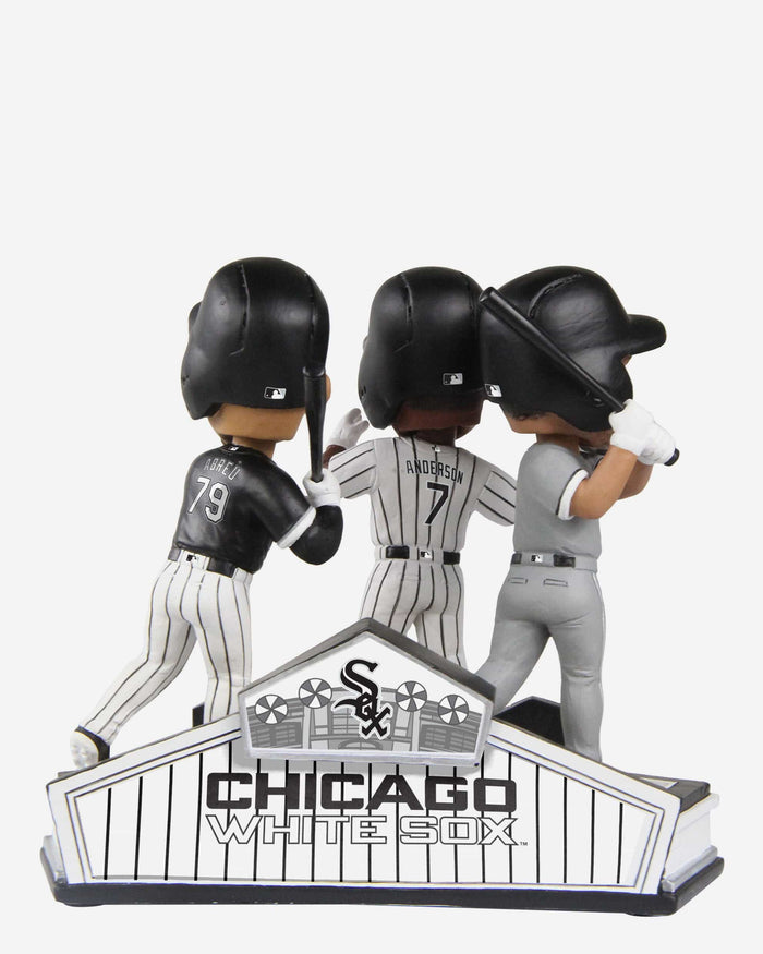 Jose Abreu & Yoan Moncada & Tim Anderson Chicago White Sox Triple