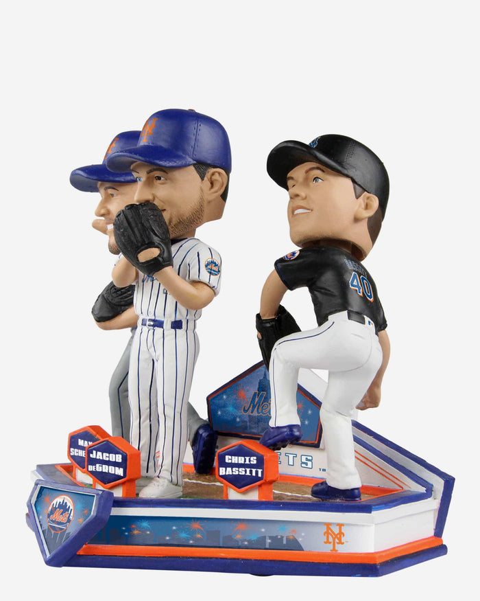 Jacob deGrom & Max Scherzer New York Mets Bobblemate Bobblehead FOCO