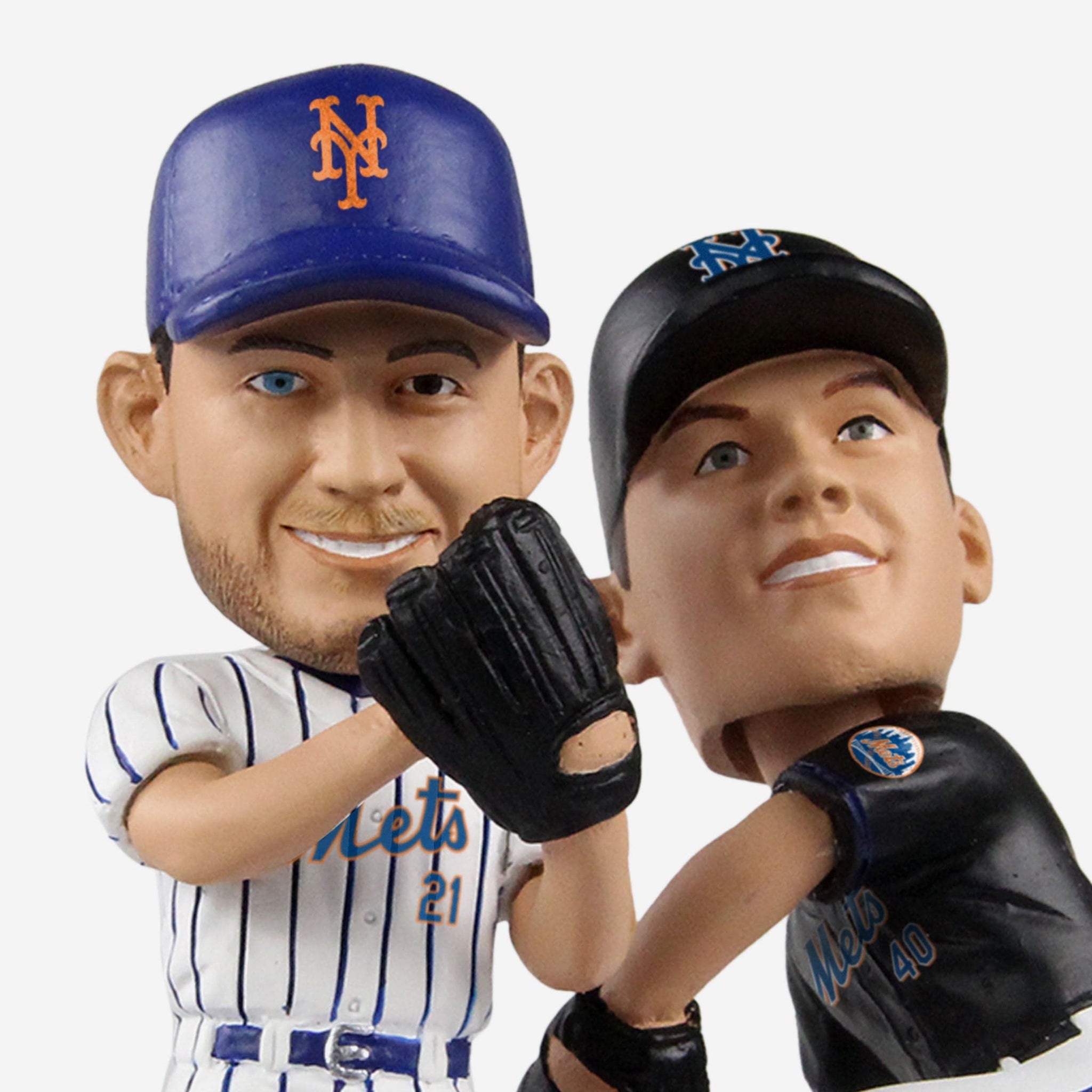 Jacob deGrom & Max Scherzer Mets Strikeout Counter Connect Bobblehead  SGA 2022