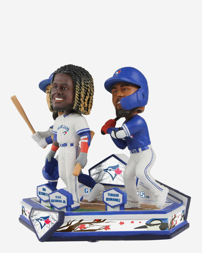 Bo Bichette & Vladimir Guerrero Jr & Teoscar Hernandez Toronto Blue Ja FOCO