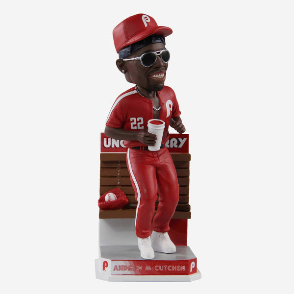 Andrew McCutchen Philadelphia Phillies Home Run Straw Hat Bobblehead FOCO