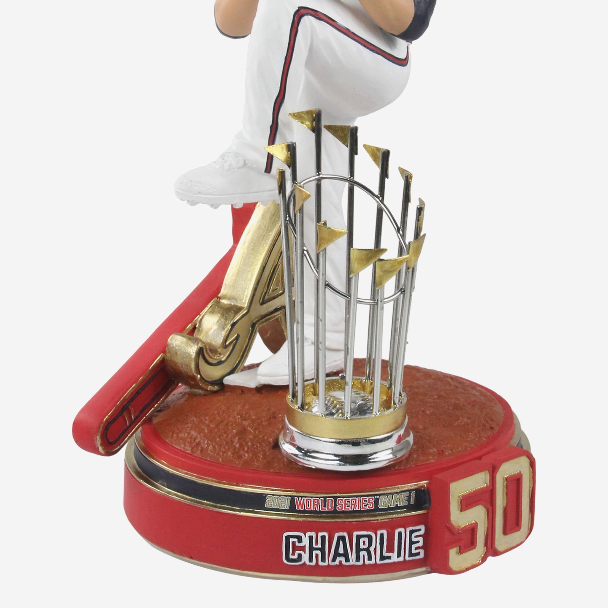 Charlie Morton (Atlanta Braves) 2021 World Series Champions Bobblehead by FOCO