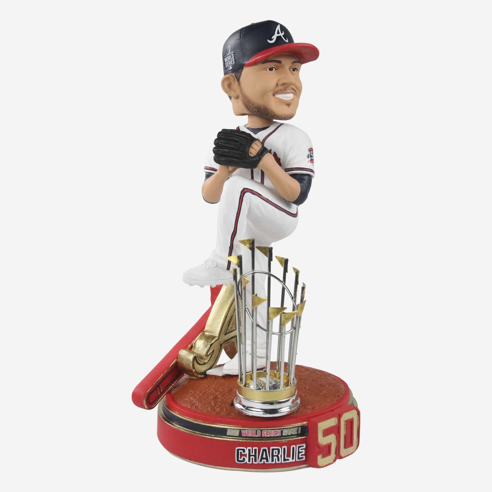 Charlie Morton (Atlanta Braves) 2021 World Series Champions Bobblehead by FOCO