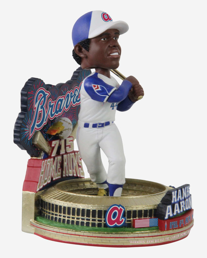 Hank Aaron Atlanta Braves 715th Home Run Moment Variant Bobblehead FOCO