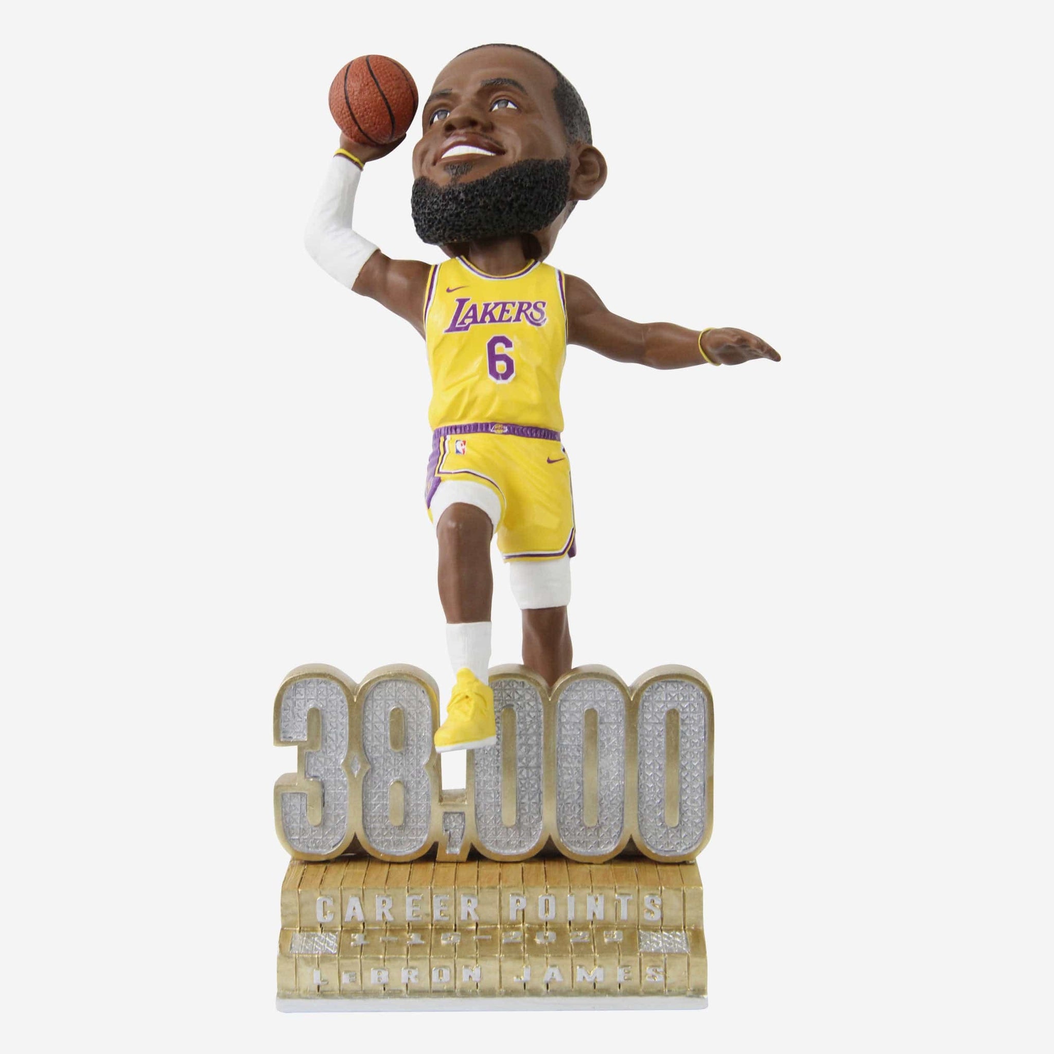 FOCO Selling LeBron James Bobblehead NBA Scoring Record Bobblehead