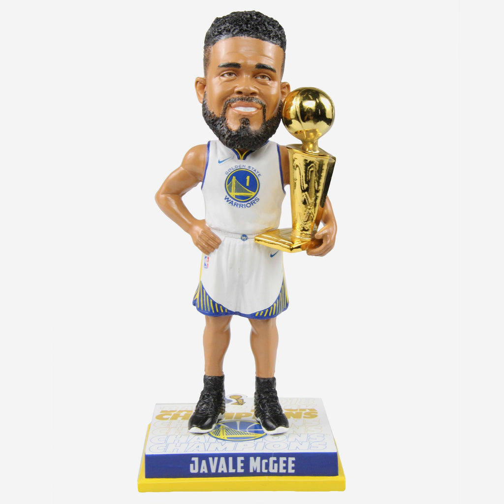 JaVale McGee Golden State Warriors 2018 NBA Champions Bobblehead FOCO - FOCO.com