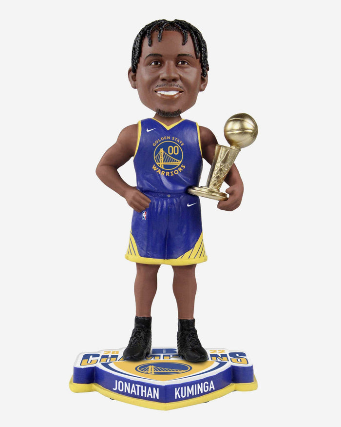 Jonathan Kuminga Golden State Warriors 2022 NBA Champions Bobblehead FOCO - FOCO.com