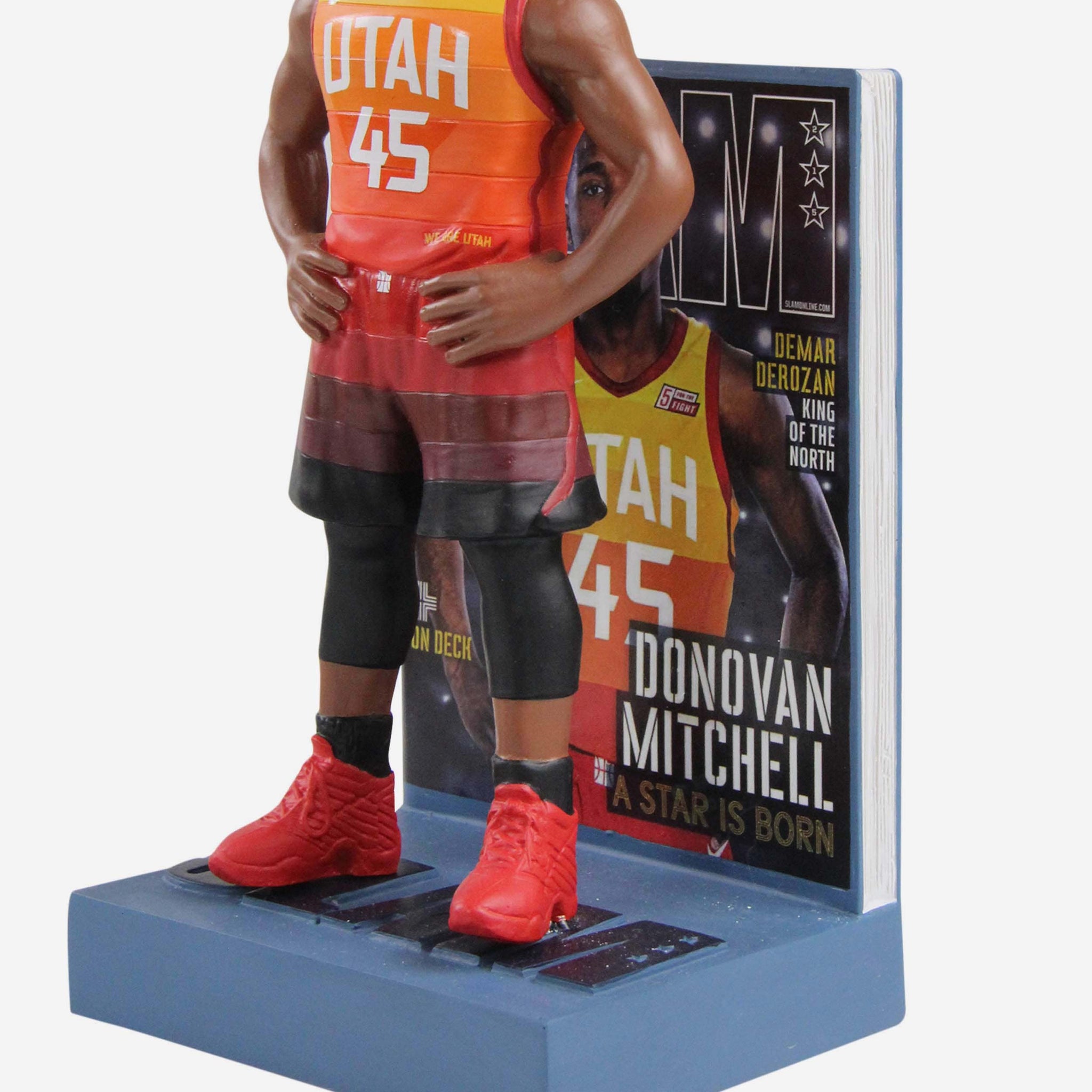 Donovan Mitchell Utah Jazz Orange Jersey
