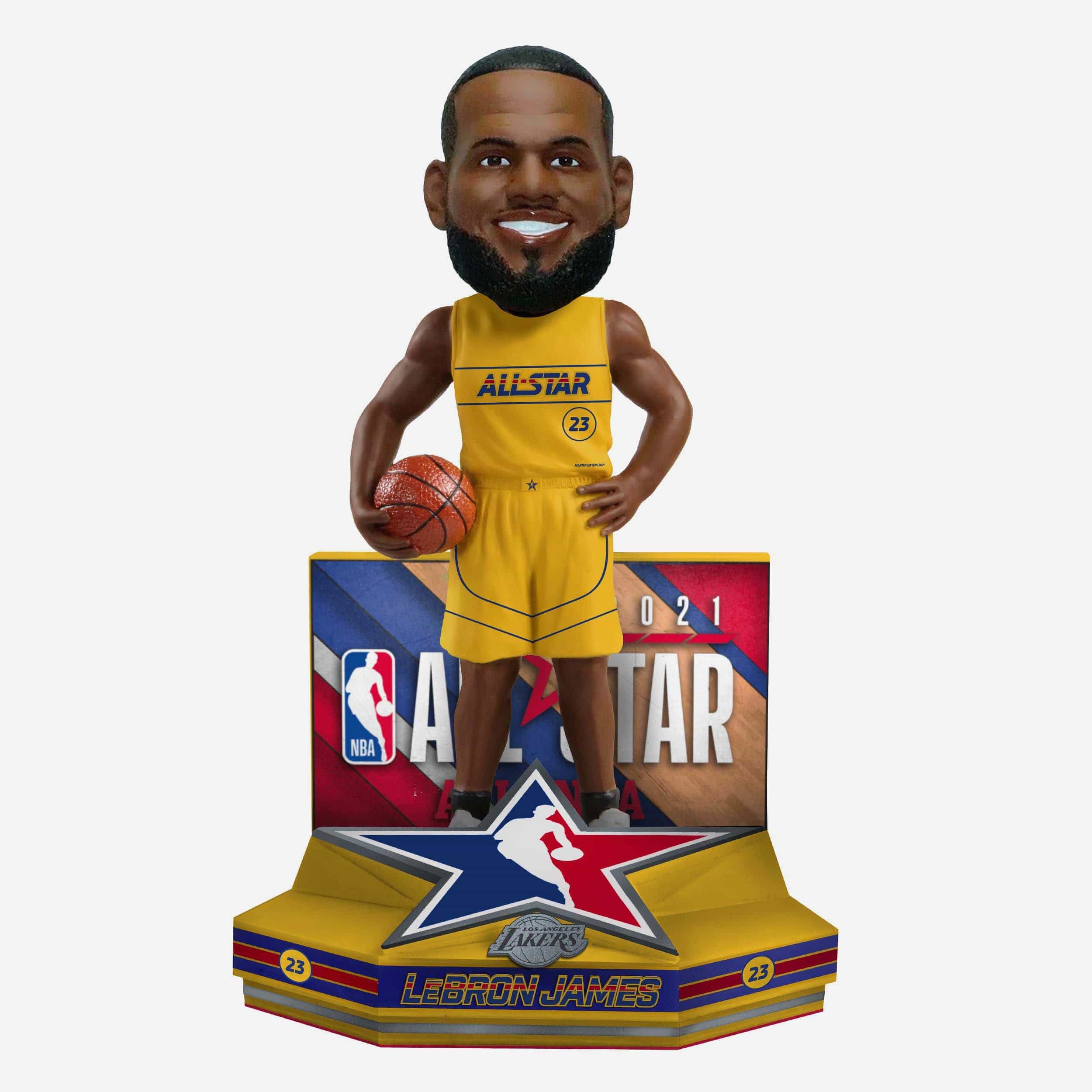 LeBron James Los Angeles Lakers 2021 All-Star Bobblehead FOCO