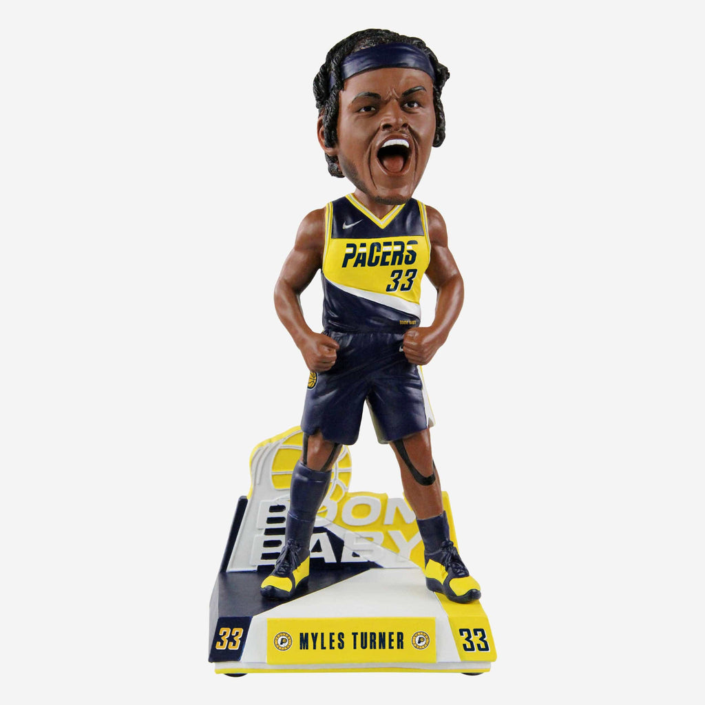 Myles Turner Indiana Pacers 2022 City Jersey Bobblehead FOCO - FOCO.com