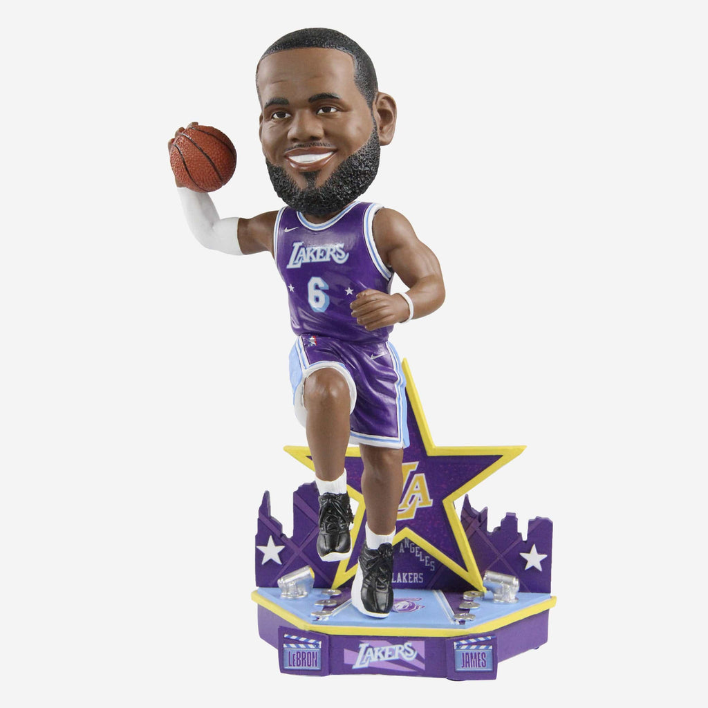 Lebron James Los Angeles Lakers 2022 City Jersey Bobblehead Foco