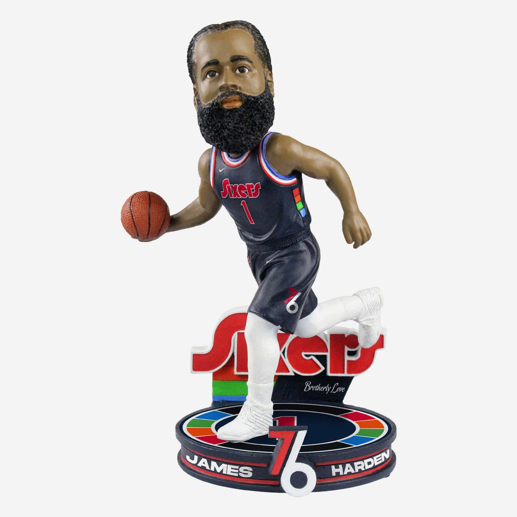 James Harden Philadelphia 76ers 2022 City Jersey Bobblehead FOCO