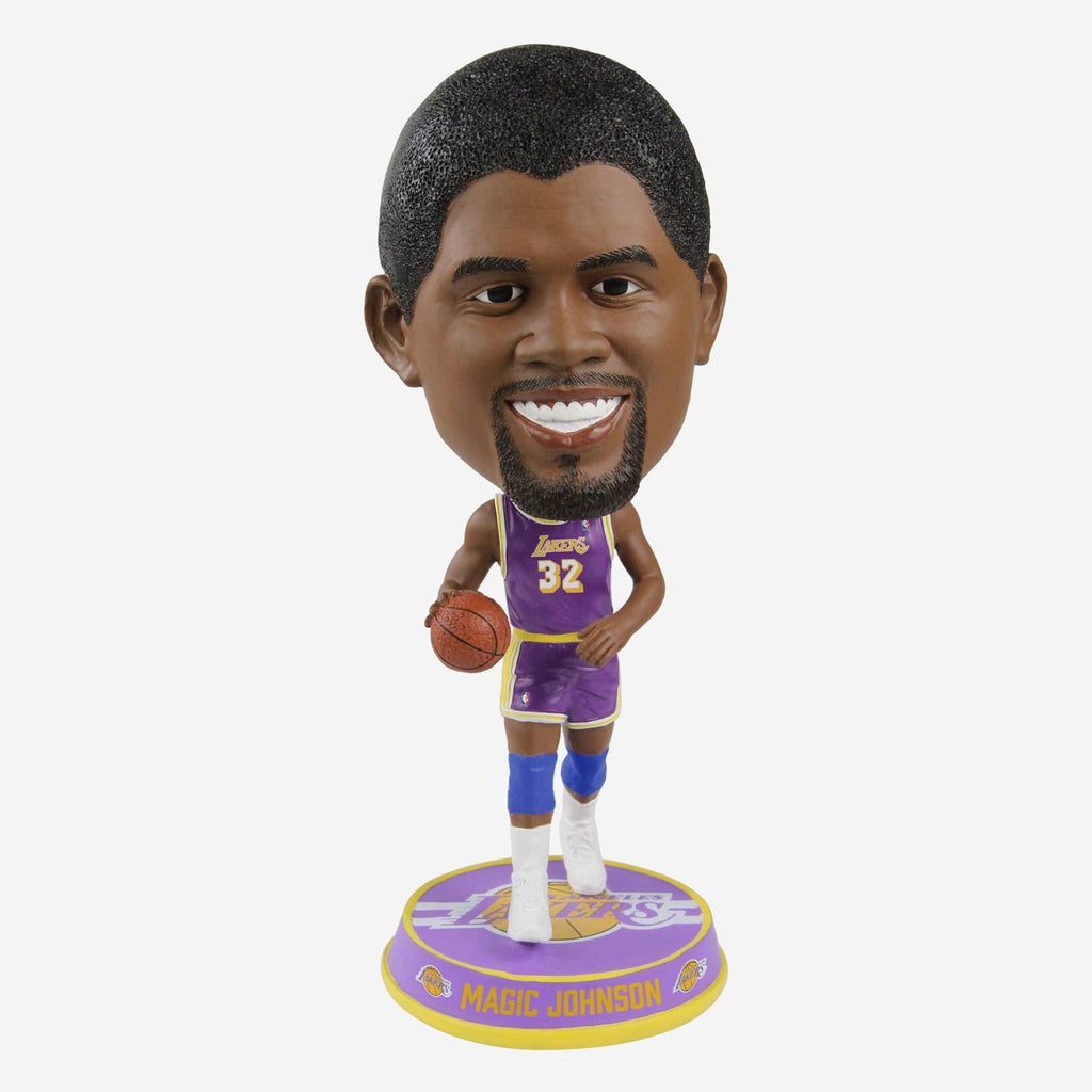 Magic Johnson Los Angeles Lakers Variant Bighead Bobblehead FOCO