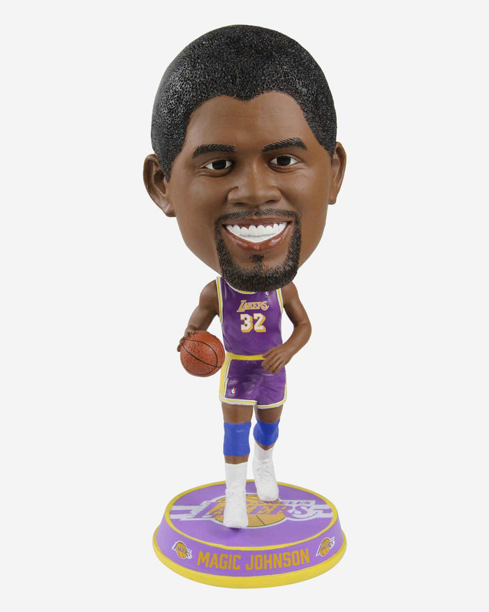 Magic Johnson Los Angeles Lakers Variant Bighead Bobblehead FOCO - FOCO.com