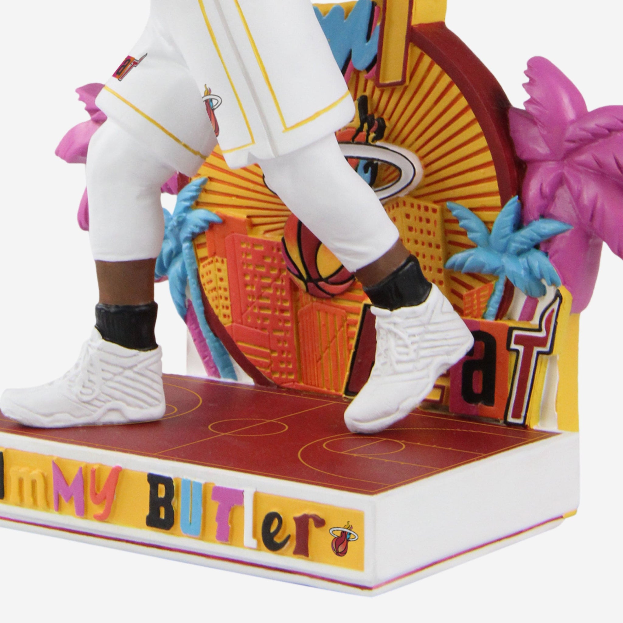 Burnie Miami Heat Holiday Mascot Bobblehead FOCO