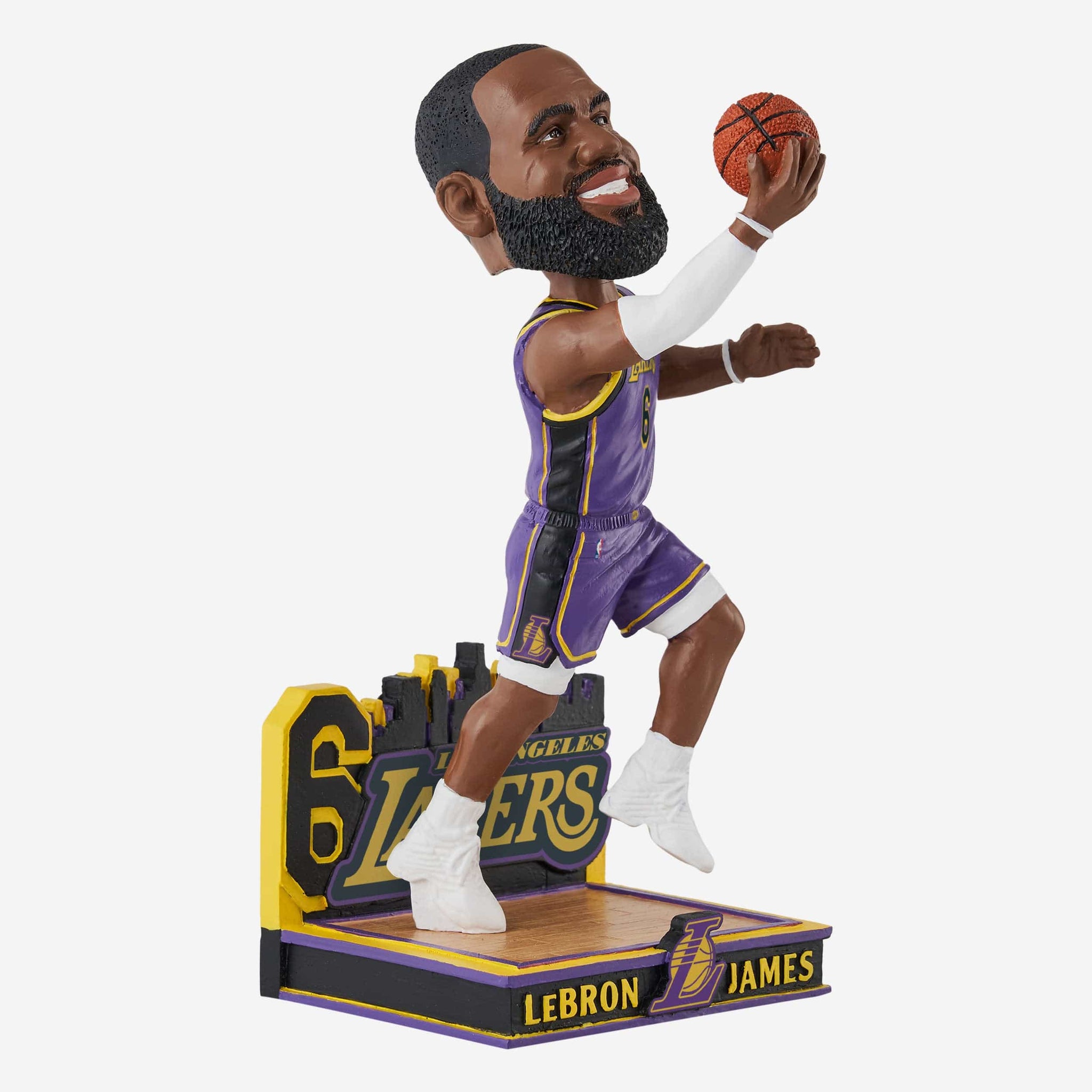 LeBron James Los Angeles Lakers 2023 City Jersey Bobblehead FOCO