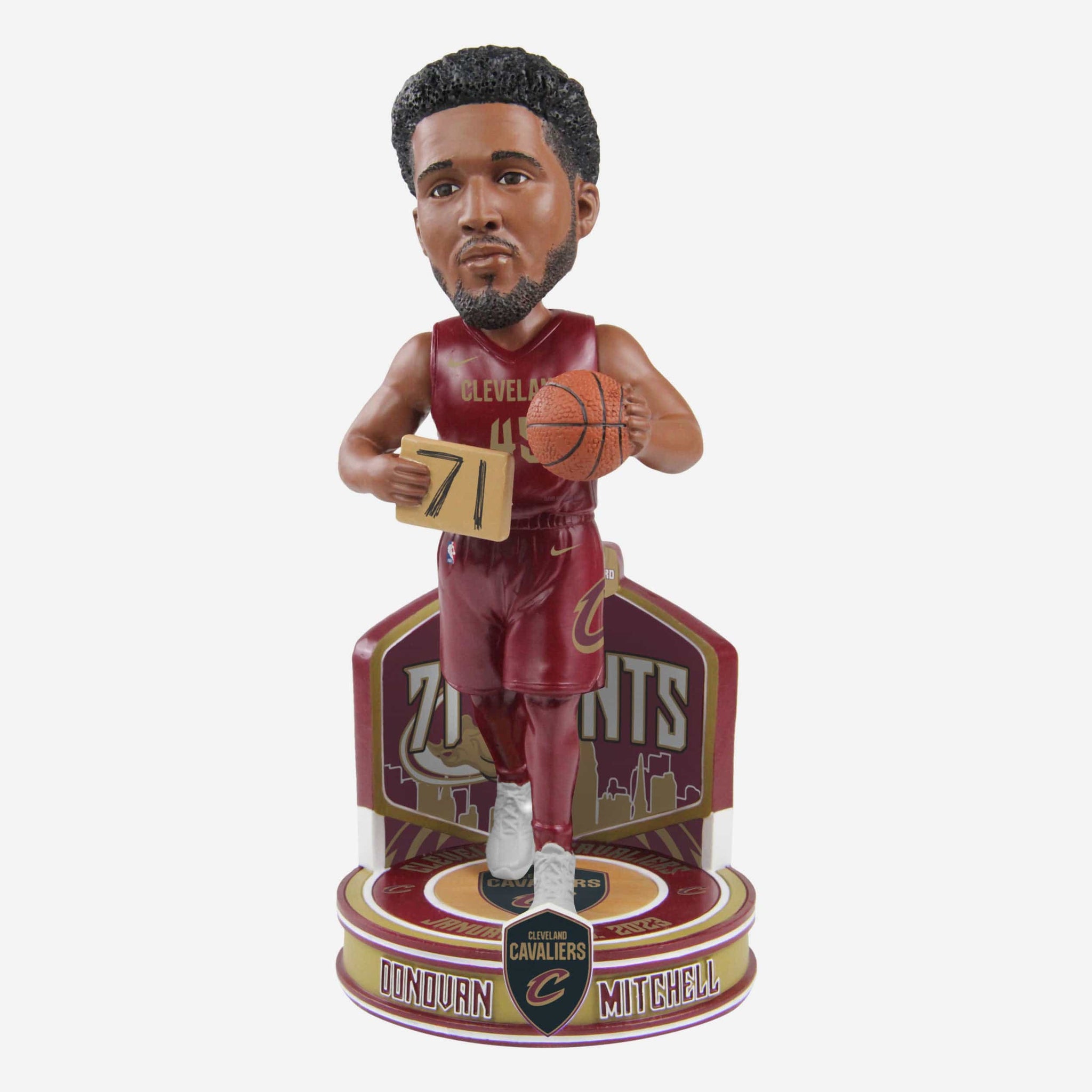 BROOKLYN CYCLONES DONOVAN MITCHELL BOBBLEHEAD SGA CLEVELAND CAVALIERS METS  2022