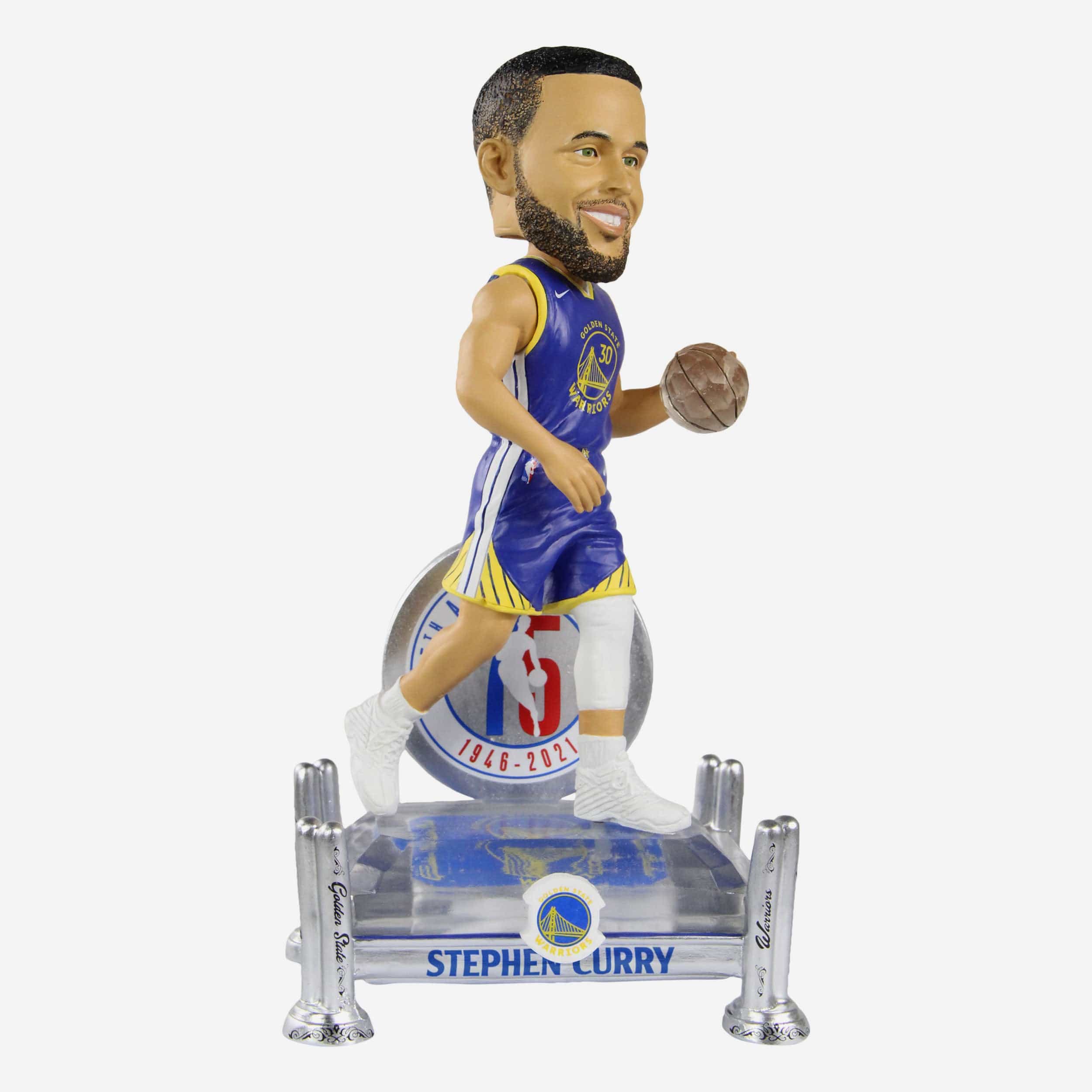 Steph Curry Golden State Warriors 75th Anniversary Bobblehead