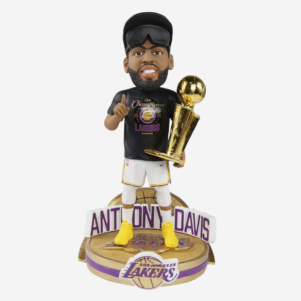 Anthony Davis Los Angeles Lakers Celebration Series Bobblehead FOCO - FOCO.com