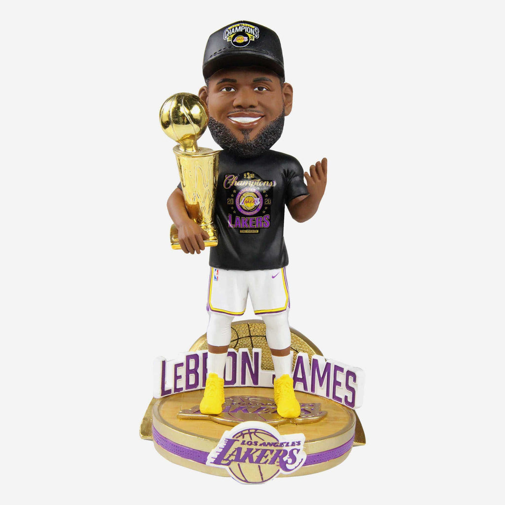 LeBron James Los Angeles Lakers Celebration Series Bobblehead FOCO