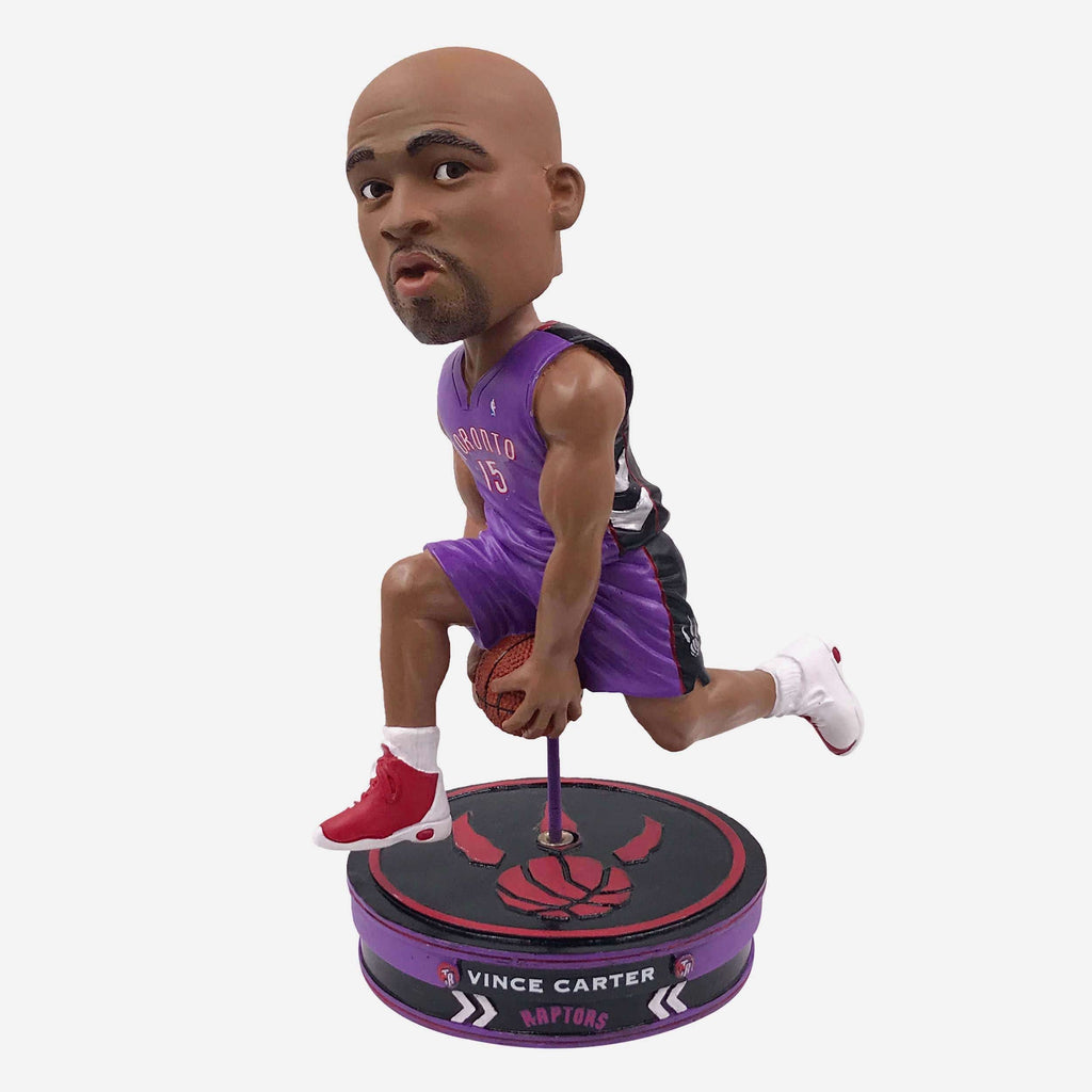 Vince Carter Toronto Raptors Dunk Contest Throwback Jersey Bobblehead FOCO - FOCO.com