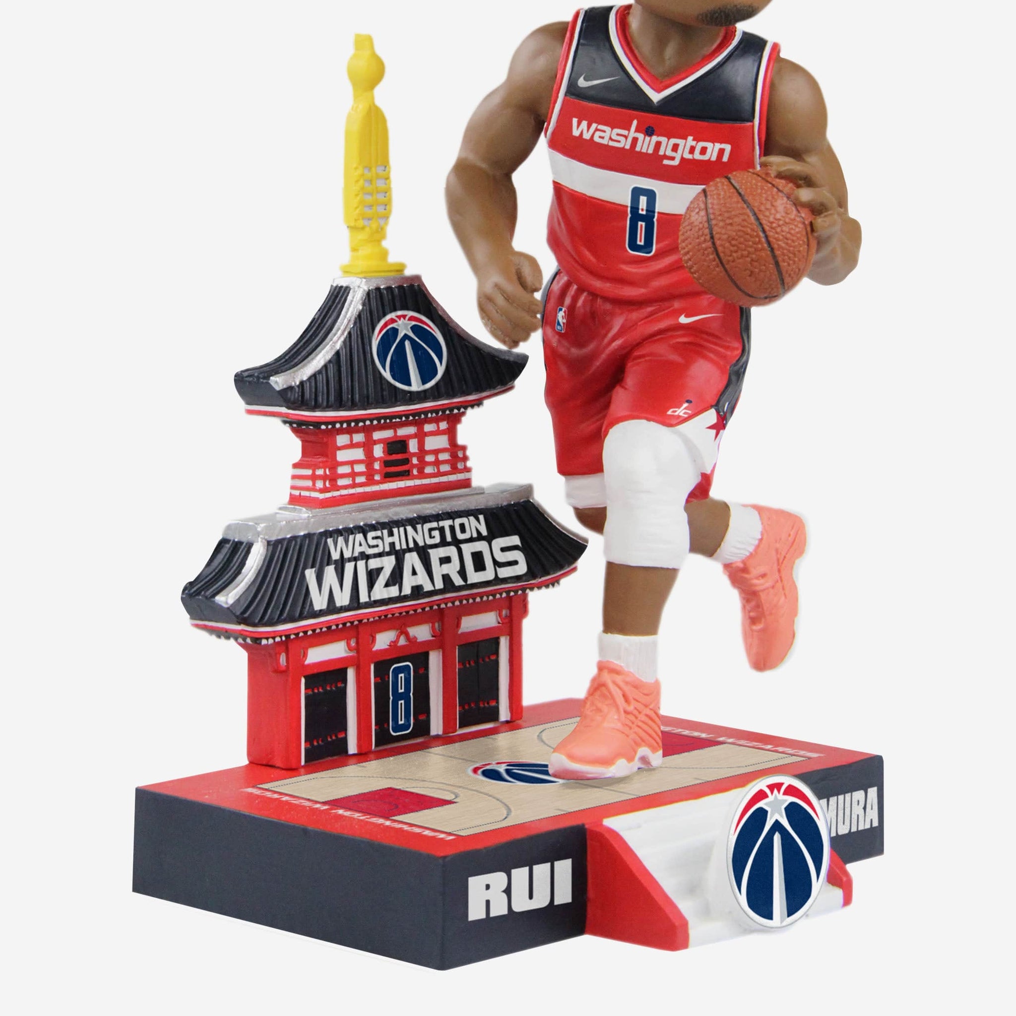 Washington Wizards Rui Hachimura NBA Cherry Blossom Bobblehead Giveawayn  NEW NIB