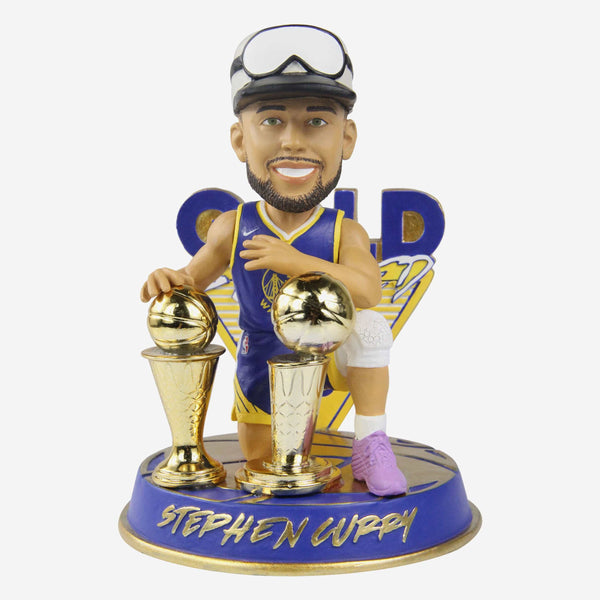 Steph Curry Golden State Warriors Gold Blooded Bobblehead FOCO