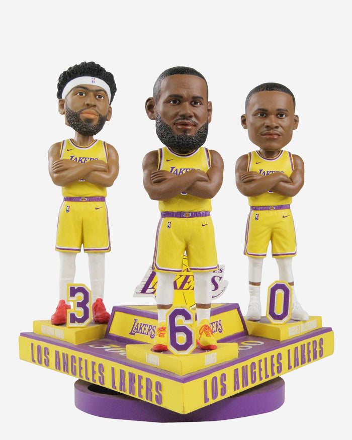 LeBron James Los Angeles Lakers 2022 City Jersey Bobblehead FOCO